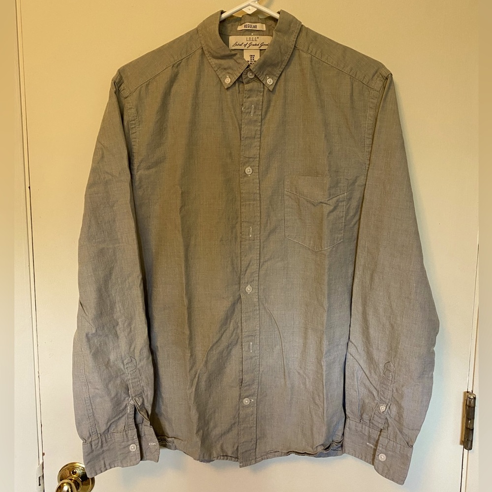 Mens H&M L.O.G.G. Long-sleeve Shirt